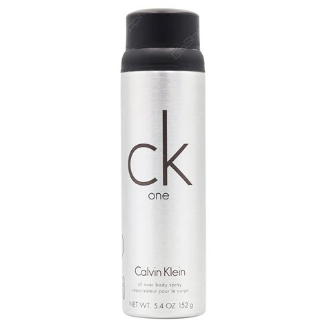 Calvin Klein one body spray